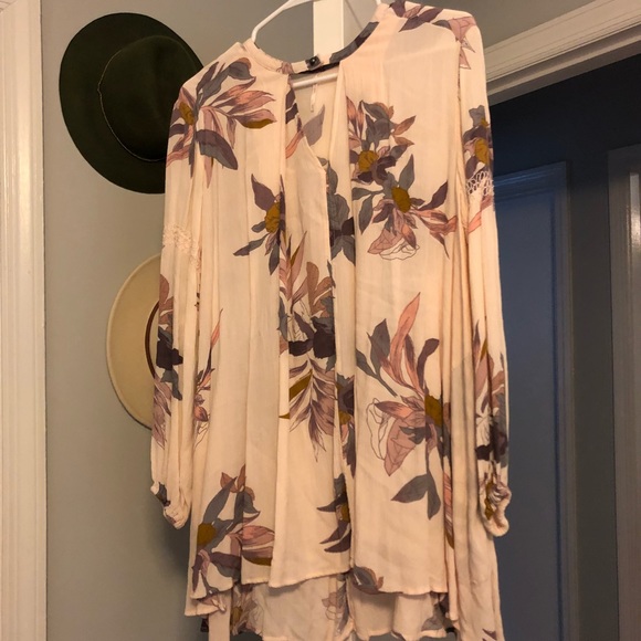 Free People Tree Swing top. WORN ONCE! - Picture 3 of 4